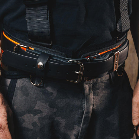 Rescue Unit With Back Support Miners Belt - Buckaroo Belts