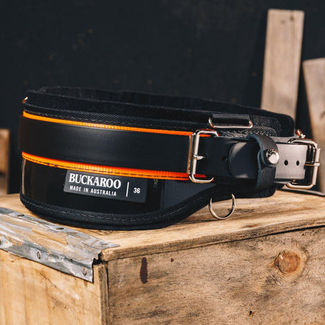 Rescue Unit With Back Support Miners Belt - Buckaroo Belts