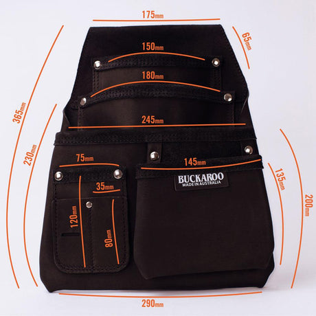 4 Pocket Low Drop Bag - Buckaroo Belts