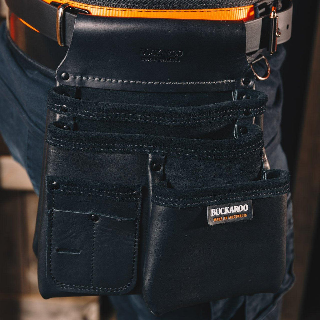2 Pocket Plus Pouch Nailbag - Buckaroo Belts
