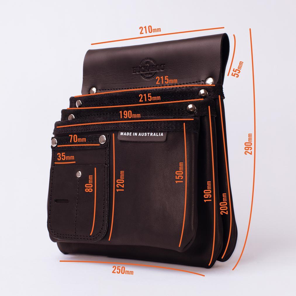 3 Pocket Nailbag - Buckaroo Belts