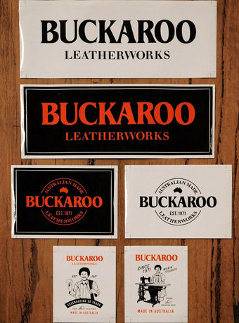 Buckaroo Sticker 6 Pack - Buckaroo Belts