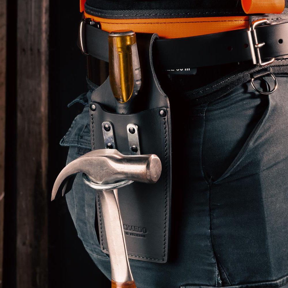 Combined Hammer & Chisel Frog - Buckaroo Belts