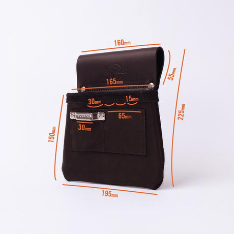 Cabinetmakers Bag Black - Buckaroo Belts