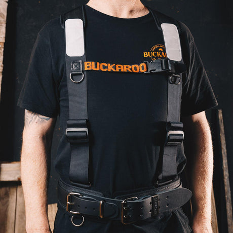 Buckaroo Tool Belt Suspenders - Black