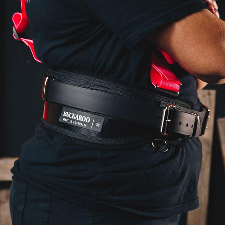 Signature Tradesman's Back Support Tool Belt - Buckaroo Belts