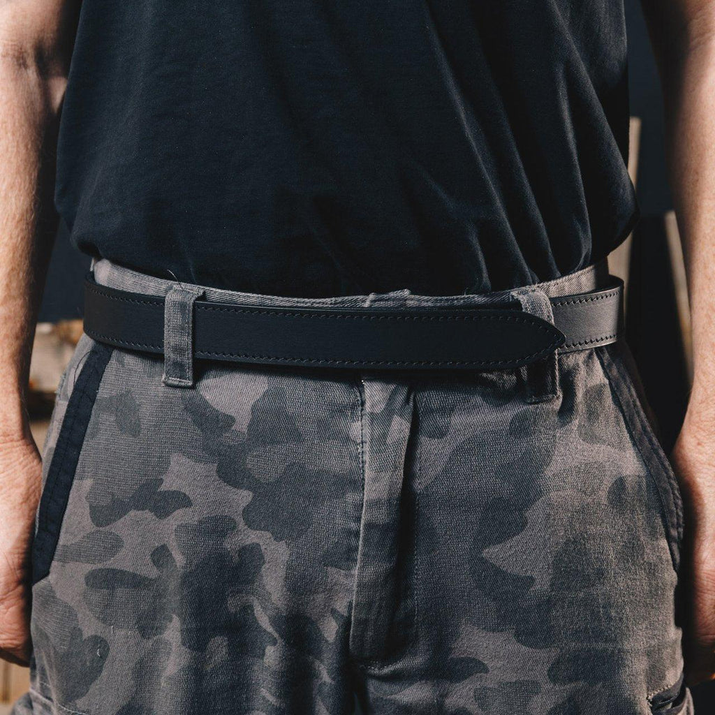 Velcro Brand Fastened Belt Black - Buckaroo Belts