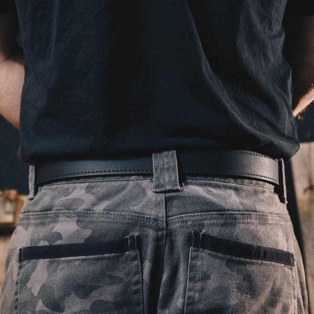 Velcro Brand Fastened Belt Black - Buckaroo Belts