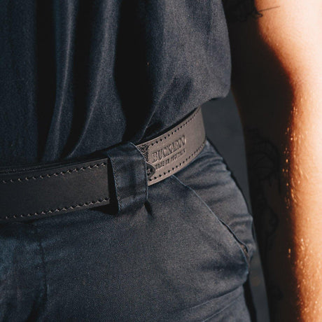 Velcro Brand Fastened Belt Black - Buckaroo Belts