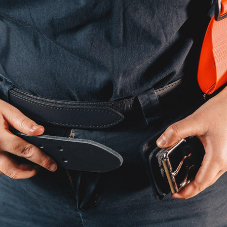 Velcro Brand Fastened Belt Black - Buckaroo Belts